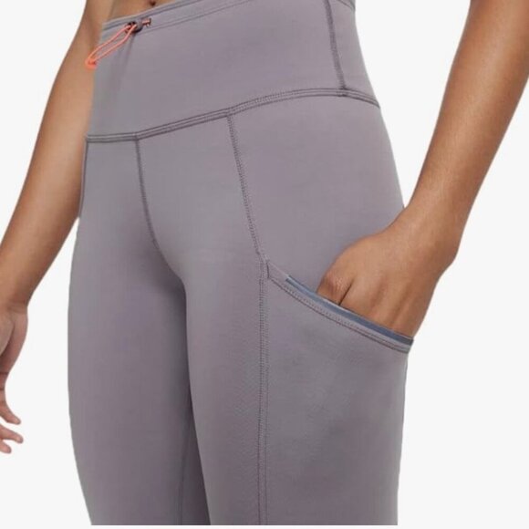 Nike Women's DRI-FIT ADV Run Division Epic Luxe, Grey, XS - Picture 3 of 7